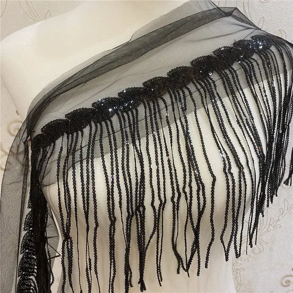 Black_Sequince_Premium_Lace_For_Women
