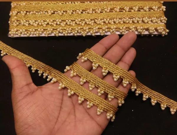 Gold_Beads_Premium_Lace_For_Women