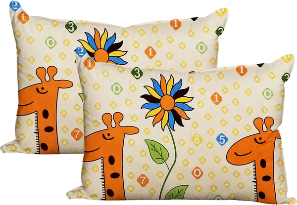 GIRAAFFE_Premium_Fitted_Bedsheet_with_2_Pillow_Covers_(72X78X_Upto_10_Inches)_&_360_Degree_Elasticated