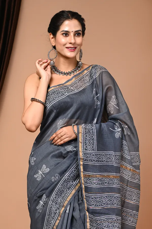 Hand_Printed_Premium_Hand_Block_Printed_Chanderi_Silk_Saree