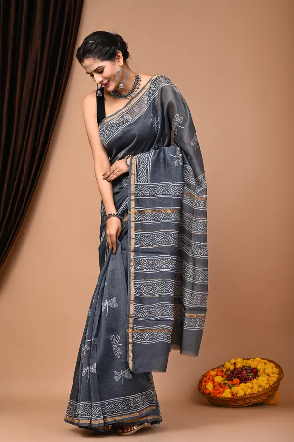 Hand_Printed_Premium_Hand_Block_Printed_Chanderi_Silk_Saree