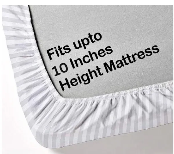 220_TC__Fitted_Elastic_Bedsheet_With_Two_Pillow_Covers__(72X78X_Upto_10_Inches)_&_360_Degree_Elasticated