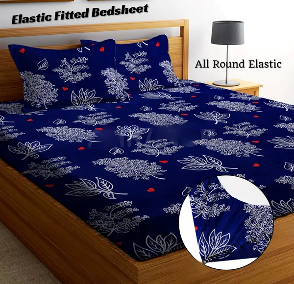 RED_HEART_Premium_Fitted_Elastic_Bedsheet_with_Two_Pillow_Covers_(72X78X_Up_to_10_Inches)_&_360_Degree_Elasticated