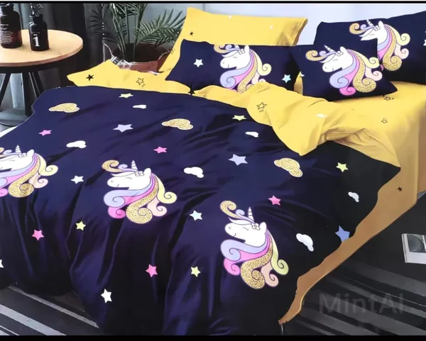 KIDS_CARTOON_Premium_Fitted_KIDS_Bedsheet_with_2_Pillow_Covers_(72X78X_Up_to_10_Inches)_&_360_Degree_Elasticated