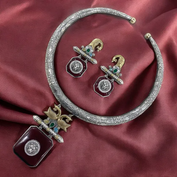 Premium_Quality_Hasli_Necklace_set_with_Earrings