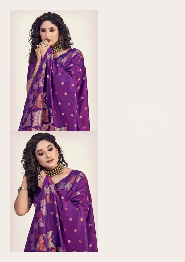 Purple_Soft_Banarasi_Silk_Saree_With_Blouse_Piece_For_Women