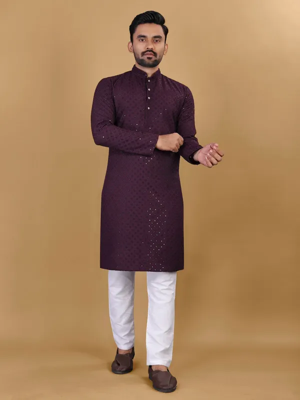 Pretty_Sequence_&_Embroidery_Work_Cotton_Kurta