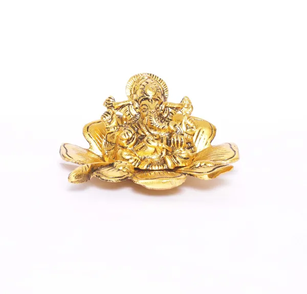 Gifts_Metal_Ganesh_Gold_Polish_Leaf