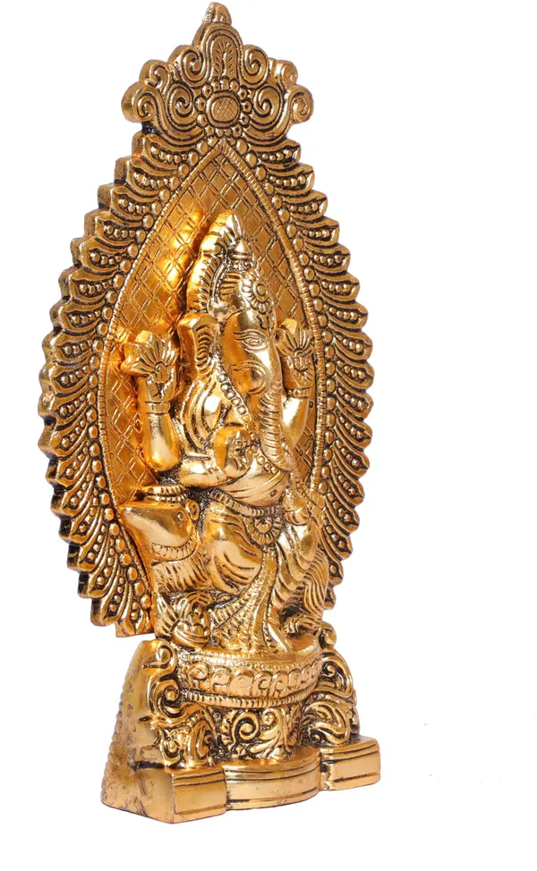 Metal_Ganesha_Statue/Murti_For_Pooja&Home_DCor