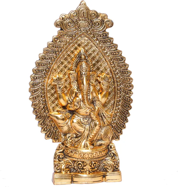 Metal_Ganesha_Statue/Murti_For_Pooja&Home_DCor