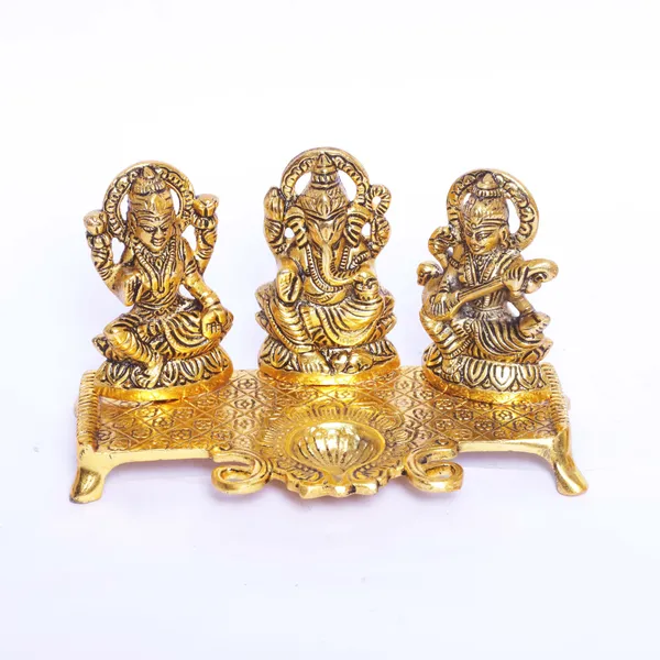 Laxmi_Ganesha_Saraswati_Murti