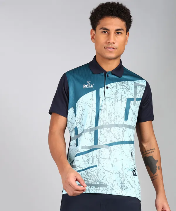 Printed_Polo_Neck_T-Shirt_for_Men