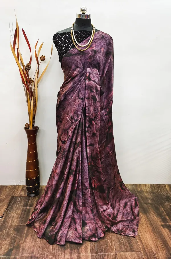 Printed_Purple_Summer_Chiffon_Prizam_Saree
