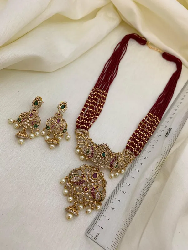 CELIA_ANTIQUE_LONG_HARAM_SET