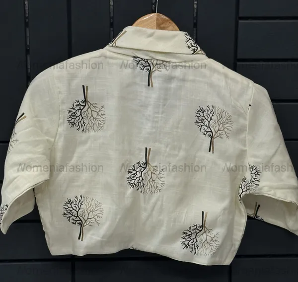 Off_White_Pure_Camric_Cotton_Blouse