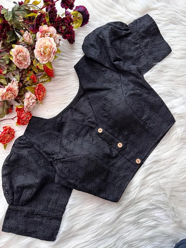 Black_Pure_Cotton_Hakoba_Blouse