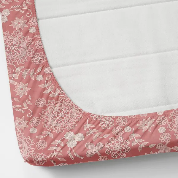 Pure_Glace_Cotton_Queen_Size_Elastic_Single_Fitted_Bed_Sheet_With_1_Pillow_Cover