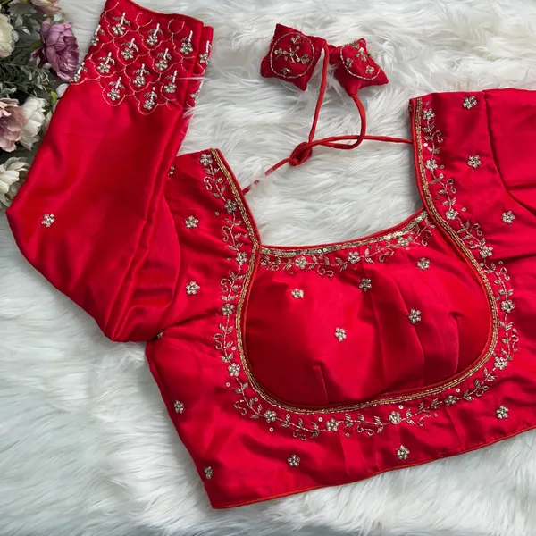 Purely_Silk_Handmade_Work_Blouse