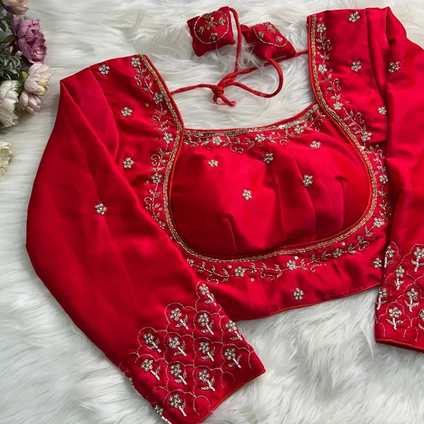 Purely_Silk_Handmade_Work_Blouse