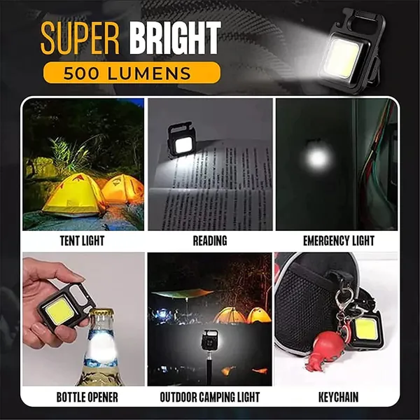 Black_Keychain_Led_Light_2_Hours_Battery_Life_With_Bottle_Opener_Magnetic_Base_And_Folding_Bracket_Mini_Cob_1000_Lumens_Rechargeable_Emergency
