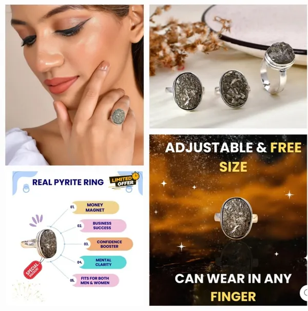 Green_Certified_Pyrite_Stone_Ring_For_Men_&_Women