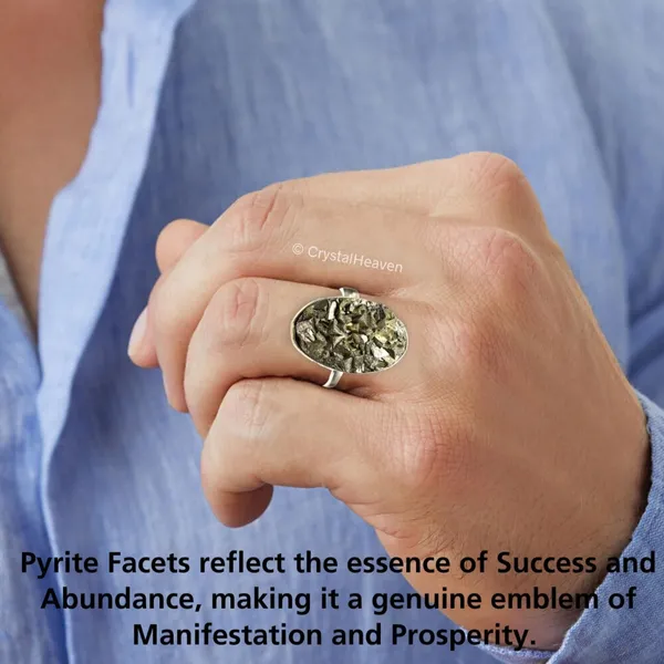 Green_Certified_Pyrite_Stone_Ring_For_Men_&_Women