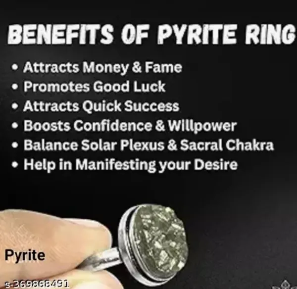 Green_Certified_Pyrite_Stone_Ring_For_Men_&_Women