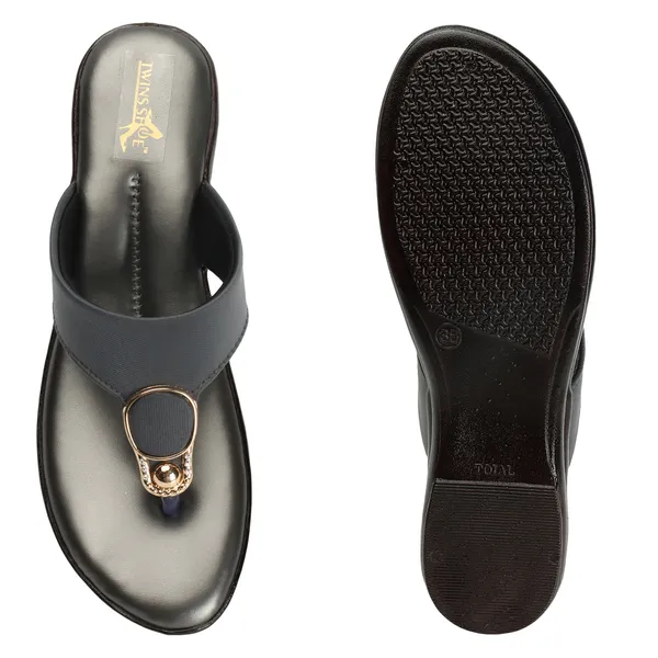 Casual_Buckle_Flat_Slippers_(Grey)