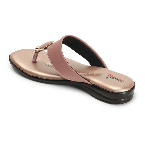 Casual_Buckle_Flat_Slippers_(Peach)