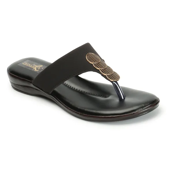 Casual_Buckle_Flat_Slippers_(Black)