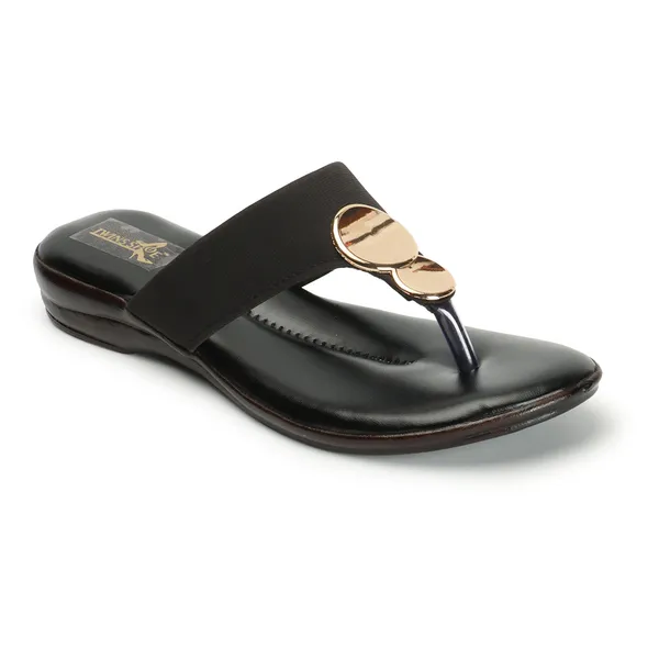 Casual_Buckle_Flat_Slippers_(Black)