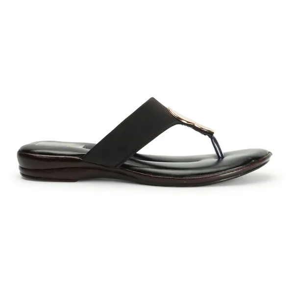 Casual_Buckle_Flat_Slippers_(Black)