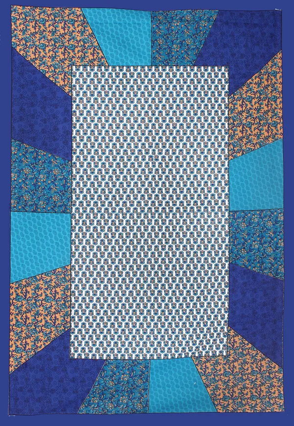 100%_Cotton_Printed_Single_Bedsheet_(Blue)
