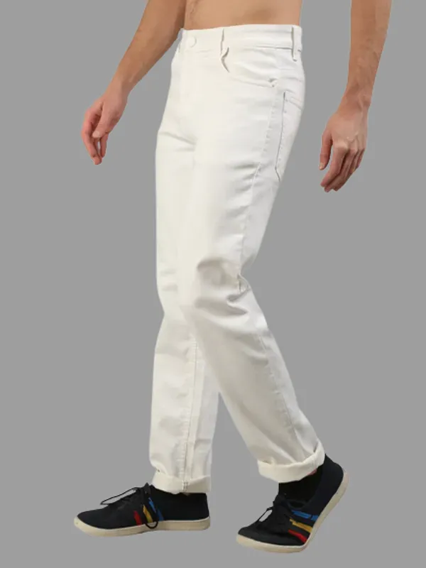 Men's_White_Stretchable_Premium_Cotton_Blend_Regular_fit_Jeans