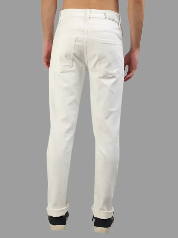 Men's_White_Stretchable_Premium_Cotton_Blend_Regular_fit_Jeans