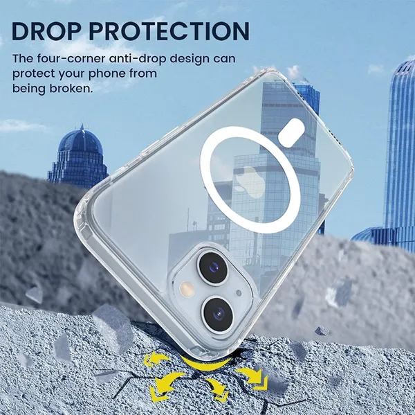 Iphone-13(6.1)_Transparent_Magsafe_Back___(Mobile_Cover)__Compatible_For_Magsafe_Scratch-Resistant_Back___(Mobile_Cover)