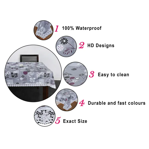 Homerz_Premium_Dining_Table_Cover_for_6_to_8_Seater,_60_x_90_inch_Size,_Waterproof_and_Dustproof_(Smooth_Grey)