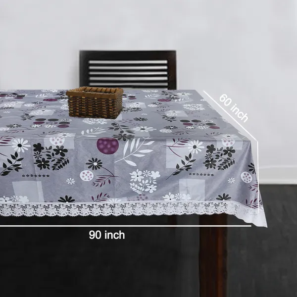 Homerz_Premium_Dining_Table_Cover_for_6_to_8_Seater,_60_x_90_inch_Size,_Waterproof_and_Dustproof_(Smooth_Grey)