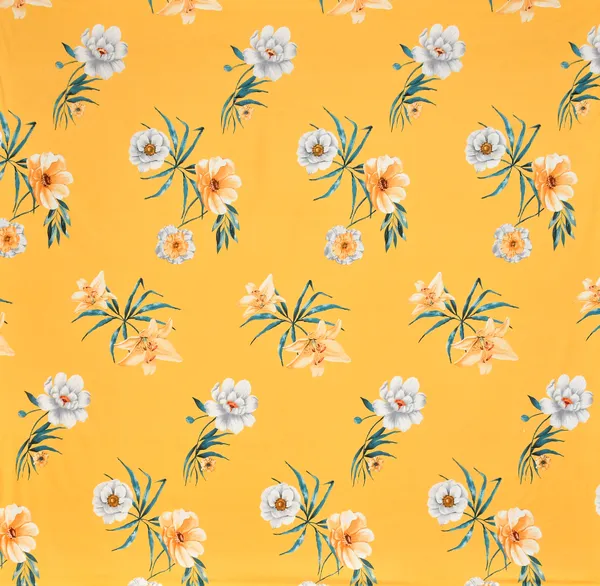 YELLOW_Pure_Cotton_Bedsheet_Two_Pillow_Covers_Included_90X100_inches