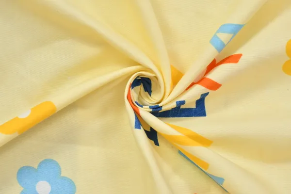 YELLOW_Pure_Cotton_Bedsheet_Two_Pillow_Covers_Included_90X100_Inches