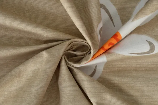 BROWN_Pure_Cotton_Bedsheet_Two_Pillow_Covers_Included_90X100_Inches