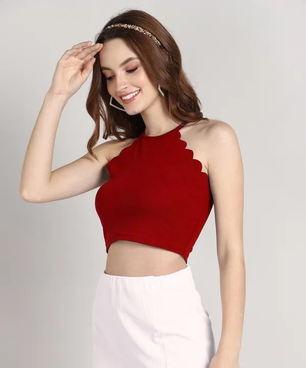 Super_Beautiful_Women_Red_Top❤️‍🔥✨