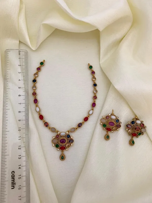 Nakshatra_CZ_Navaratna_Necklace_Set