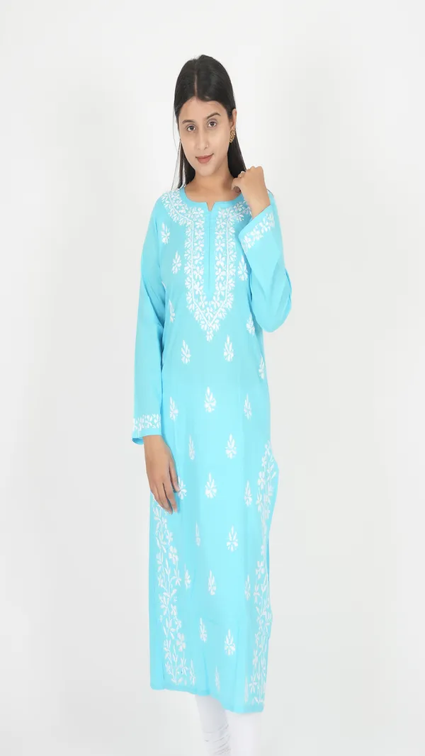 Sky_Cotton_Casual_Long_Kurti_For_Women
