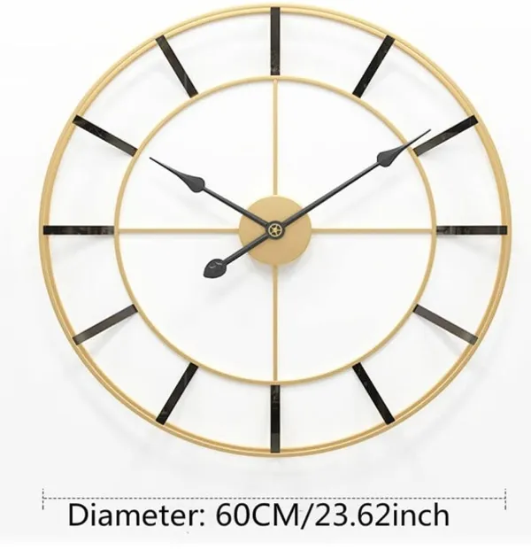 Gold_&_Black_Iron_Premium_&_Elegant_Rust_Free_Wallclock_Of_(24_X_24)_In