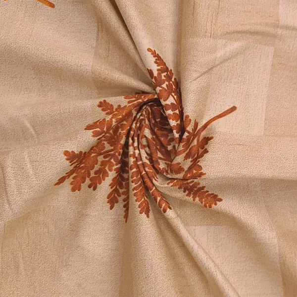 220_TC_Supreme_Comfort_100%_Cotton_King_Size_Bedsheet_with_2_Pillow_Covers_long-lasting_|_Color_:_Sunburst