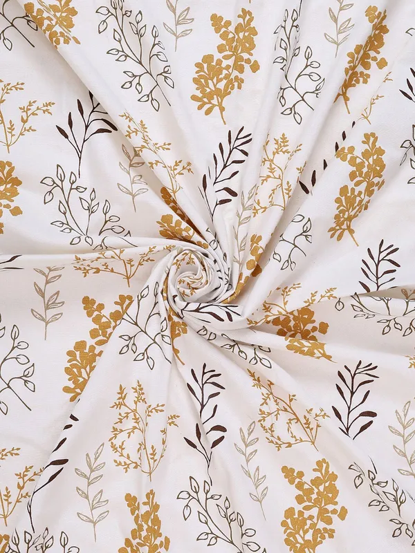 Pack_of_2_Cotton_Cyber_Mustard_Bloom_Bliss_Printed_Collection_Eyelet_Curtainfor_Window_and_Door