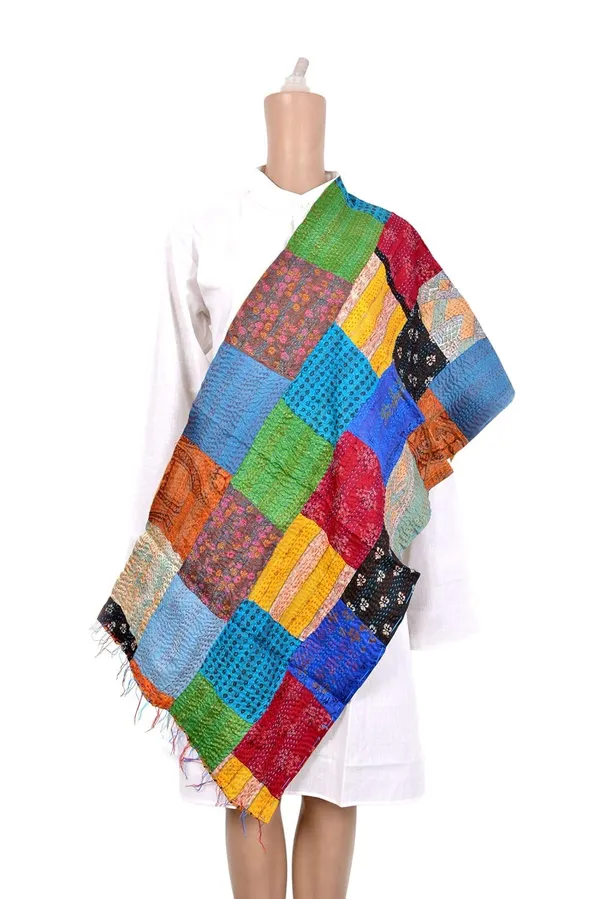 Multicolor_Premium_Art_Silk_Stole_For_Women_&_Girls