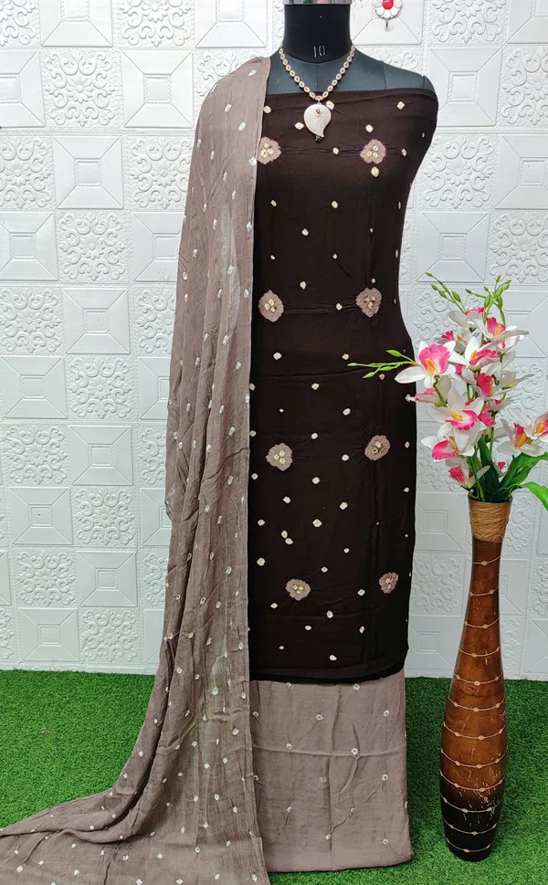 Unstitched_Rayon_Bandhani_Dress_Material_Top_Bottom_And_Dupatta