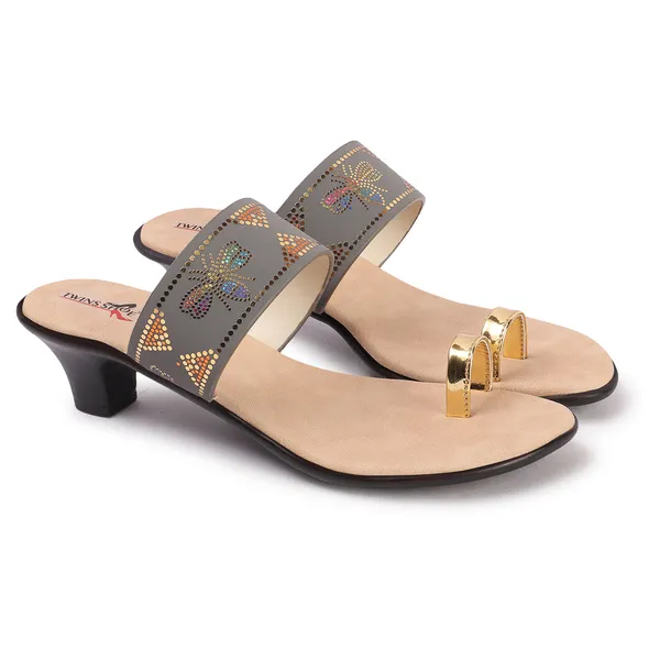 Women_Casual_Ethnic_Heels_(Grey)